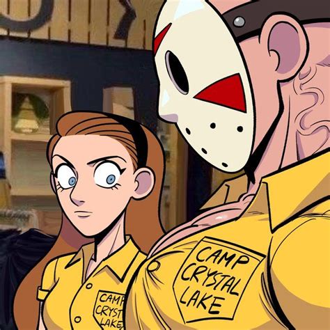 Camp Counselor Jason | Horror movie art, Horror movies funny, Scary ...