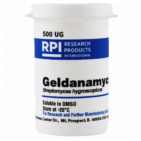 500 mg, 30562-34-6, Geldanamycin - 30TY22|G40040-0.0005 - Grainger