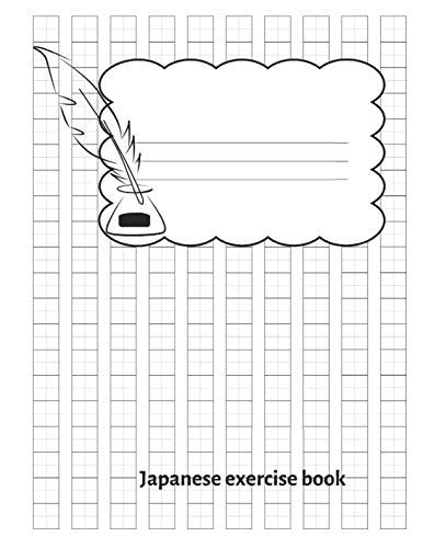 Buy Japanese exercise book: Genkouyoushi paper to learn the Japanese ...