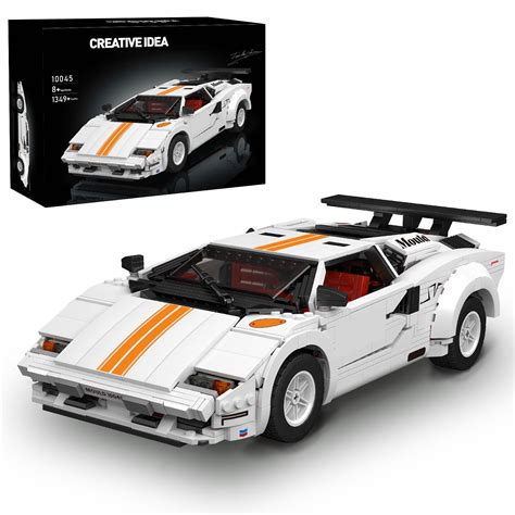 Buy Mozewa 10045 MOC Car building kit, 1970's Supercar Technology Retro ...