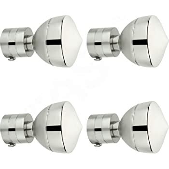 Buy Ddrapes - 2 Strong Double SS Bracket for 2 Curtain Rod Online at ...