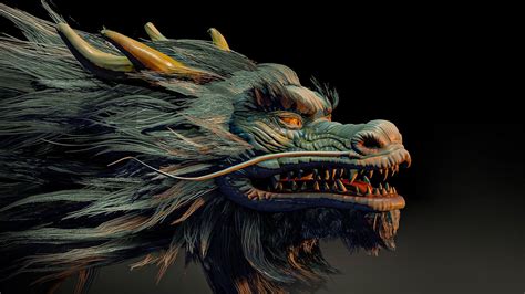 Chinese Dragon - 3D Model by robin3d