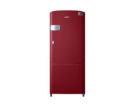 Buy 183L Single Door Fridge - Red RR20C1Y12RH | Samsung India