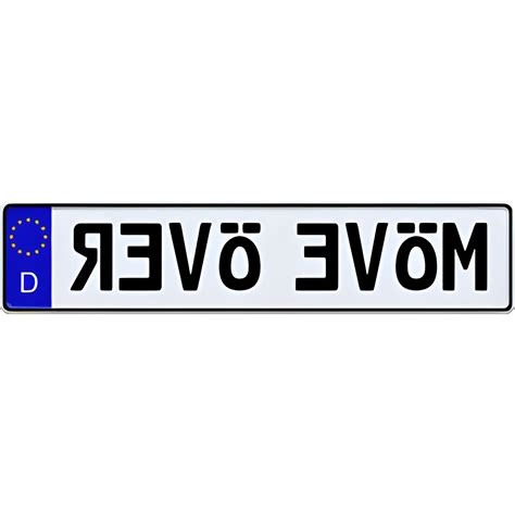 German License Plates - CustomEuropeanPlates.com