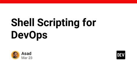 Image result for Shell Scripting for DevOps