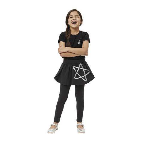 Black Skeggings & Tshirt Set