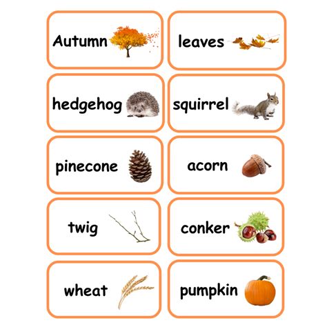 Autumn Words – 10pk | Play Empire