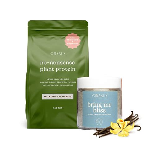 Cosmix - No Nonsense Plant Protein + Bring Me Bliss | Plant Protein ...