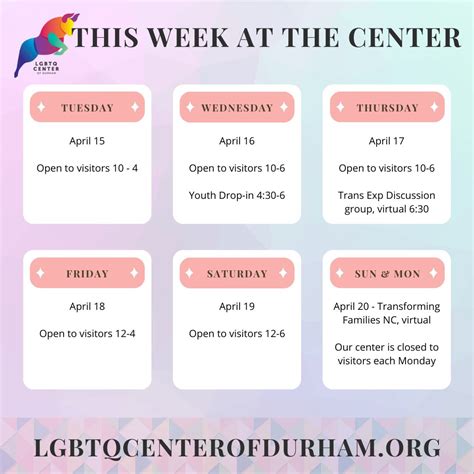 LGBTQ Center of Durham | Our calendar of events: https://www ...