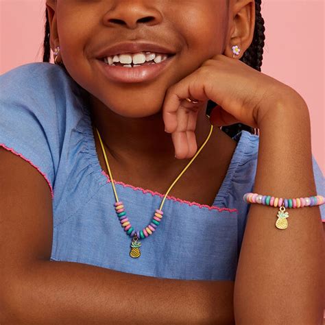 Fruit Bead Necklace And Bracelet Set - Accessorize India