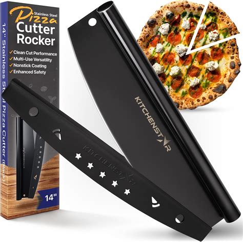 Amazon.com: 14" Pizza Cutter Rocker Blade by KitchenStar - Sharp ...