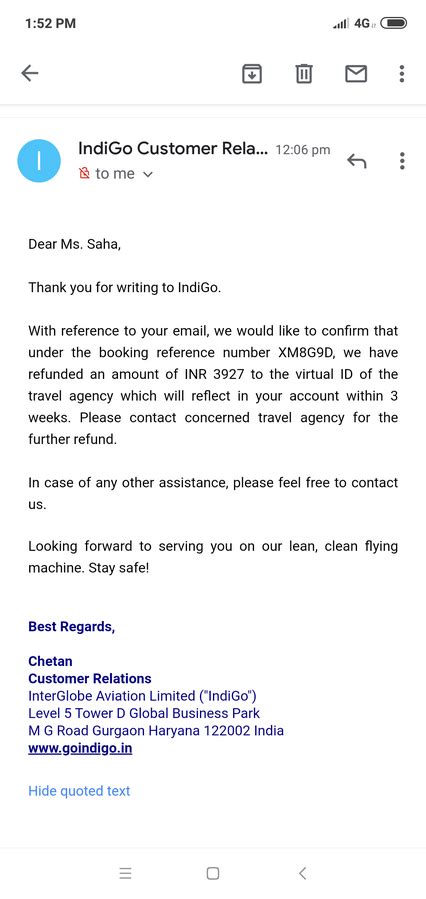 [Resolved] MakeMyTrip India — Refund amount not received for cancelled ...