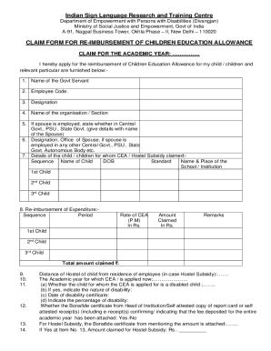 Fillable Online nadindia.orgProjectsISLRTCIndian Sign Language Research ...