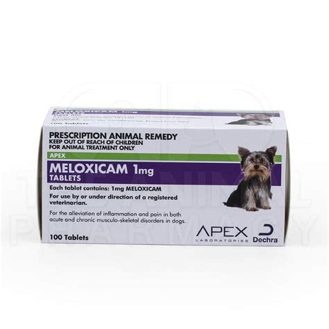 APEX MELOXICAM ANTI-INFLAMMATORY TABLETS FOR DOGS