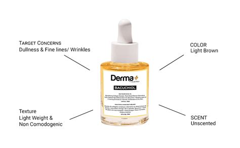 DERMA CURE Bakuchiol Retinol Alternative Illuminating Natural Anti ...