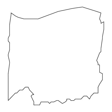 プエルトリコのアレシボ地図 行政区画 ベクトルイラスト | Premiumベクトル素材
