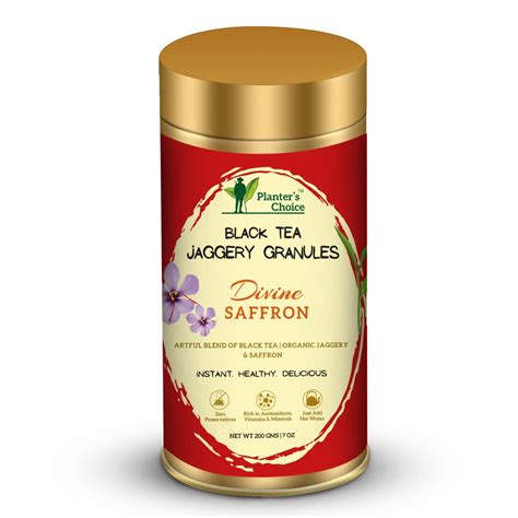 Planter's Choice Divine Saffron Instant and Healthy Tea - 200 GMS ...
