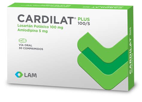 Cardilat Plus 100/5 - Laboratorios LAM