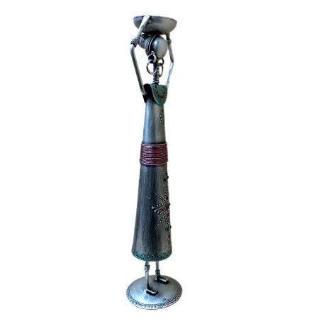 Tribal Lady Tealight candle Holder (Product Code 3408) at Rs 720.00