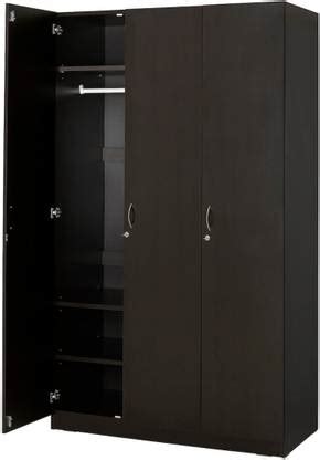 Alishaa Solid Wood 3 Door Almirah Price in India - Buy Alishaa Solid ...