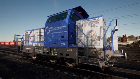 Vossloh G6 with VPS (Salzgitter AG transport department) skin - Train ...
