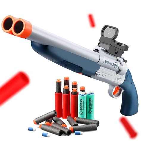 Ukola Safe Toy Gun For Boy With Ejecting Shell Soft Bullets,Realistic ...