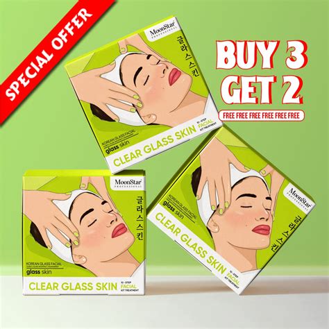 10-Step Korean Facial Kit Treatment Pack of 5 (Buy 3 Get 2 FREE ...