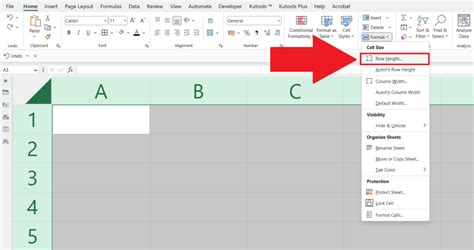 Image result for Excel Changing Multiple Row Sizes