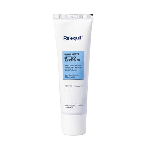 Foxy.in : Buy Re'equil Ultra Matte Dry Touch Sunscreen Gel SPF 50 PA ...