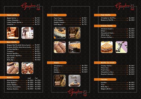 Menu at GRAPHENE.C6, Badlapur