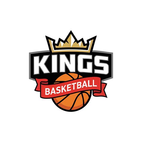 Kings Basketball Logo A Bold Emblem of Athletic Excellence and Team ...