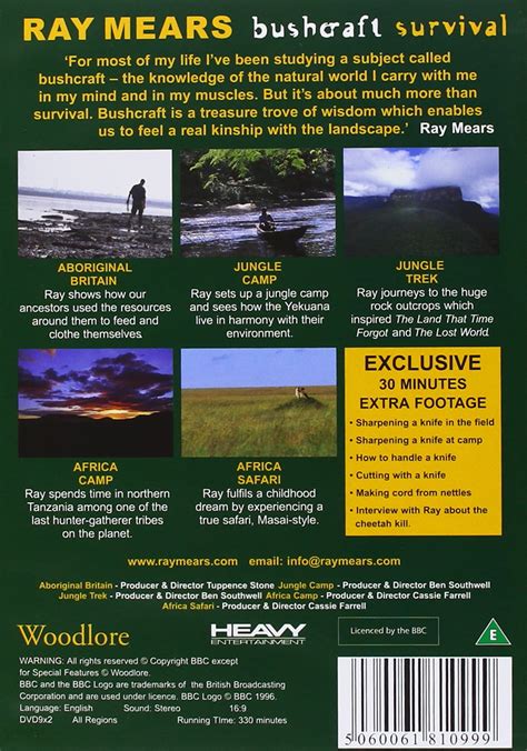 Buy Ray Mears' Bushcraft Survival - Series 1 [Import anglais] Online at ...