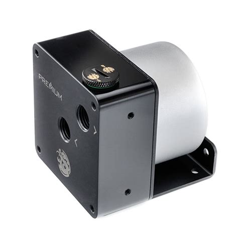 Bitspower Premium D5 MOD Top with Black POM Pump Top and Silver D5 MOD ...