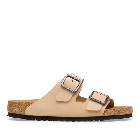 Arizona Wire Buckle Nubuk Leather Sandcastle – BIRKENSTOCK