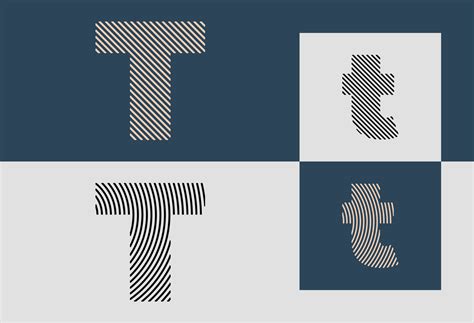 Creative Initial Line Letters T Logo Designs Bundle. 9652717 Vector Art at Vecteezy