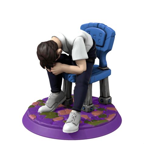 Shinji chair meme (Neon Genesis Evangelion) : r/HeroForgeMinis