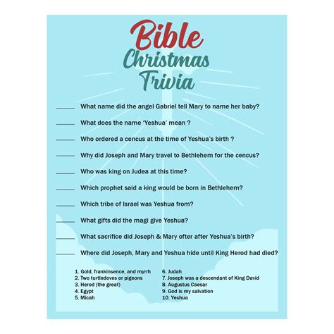 Christmas Story Facts Bible at Mary Spurr blog