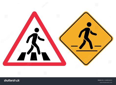 What Does Pedestrian Crossing Sign Mean at Bella Pflaum blog