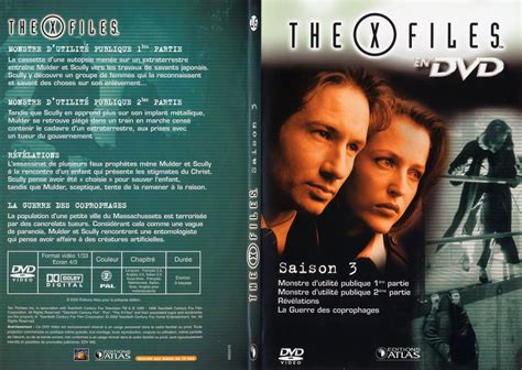Jaquette DVD de X files saison 3 DVD 16 - SLIM - Cinéma Passion