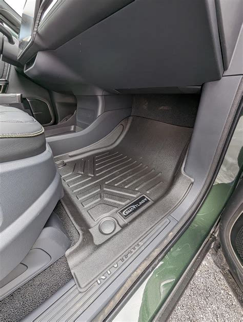 Smartliner floor mats and frunk liner protection - installed photos ...