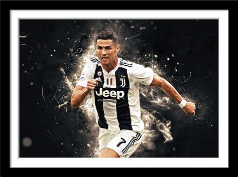 Tallenge - Cristiano Ronaldo- Juventus - Art Poster - Small Poster ...
