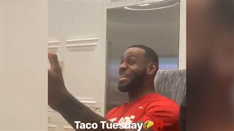 NBA - LeBron kiffe sa vie pour le Taco Tuesday