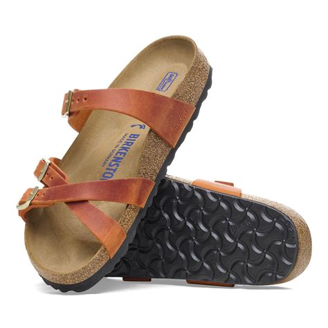 Franca Soft Footbed Oiled Leather Burnt Orange | BIRKENSTOCK