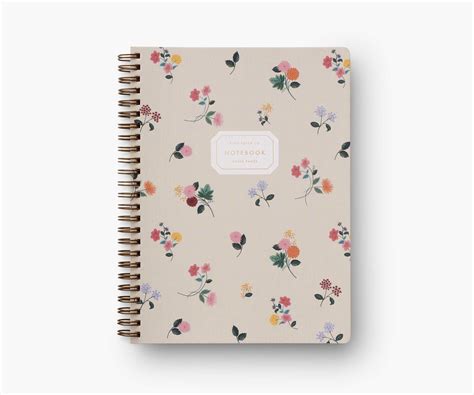 Ditsy Dahlia Spiral Notebook | Rifle Paper Co.