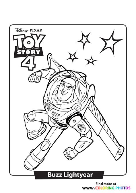 Buzz Lightyear Coloring Page Printable