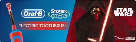 Oral B Kids Electric Rechargeable Toothbrush, Featuring Star Wars ...