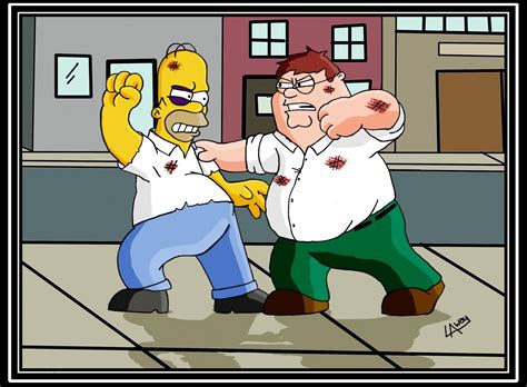 The Simpsons Vs Family Guy Game