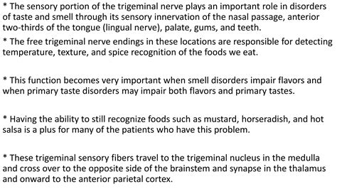 Disorders of taste and smell | PPTX