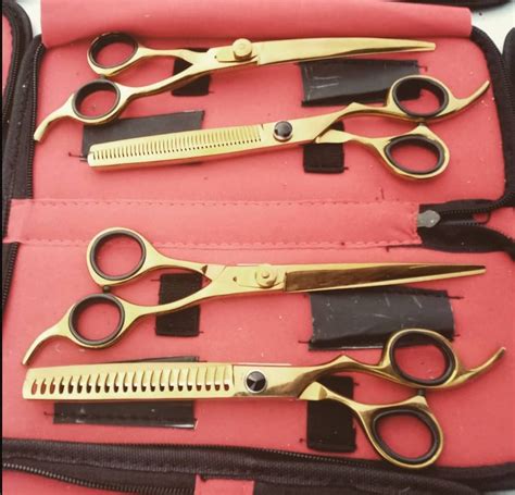 Golden 4 Dog Grooming Shears Set – JACK SHEARS