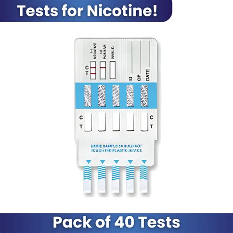 Nicotine (Cotinine) Urine Test Dip (40 Tests/Kit) – Spectrum Medical Diagnostics